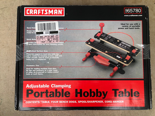 New craftsman portable hobby - craftsman,
