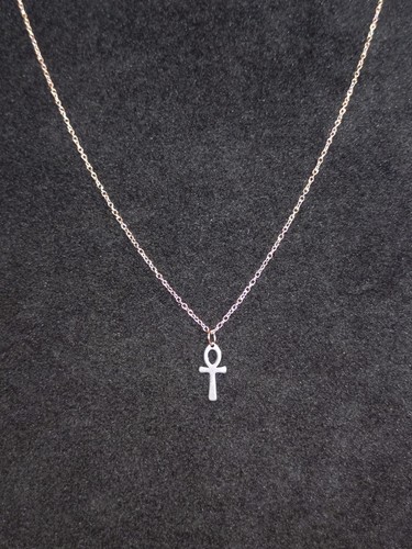 Ladies mini ankh necklace - ladies,