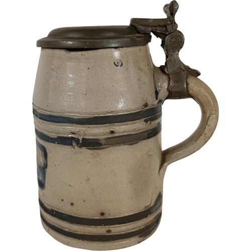 Vintage german ceramic stein - ceramic,