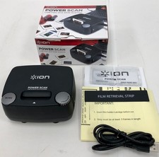 Ion Power Scan USB Film and Slide Scanner/Converter/ Viewer Boxed