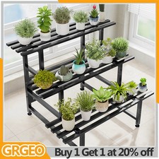 1/2/3 Tier Plant Stand Garden