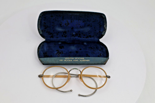 Vintage round spectacles - vintage,