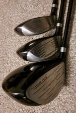 Full Set Of Woods Dunlop 65i Driver 3 Wood 5 Wood Men's Right Hand Golf Regular