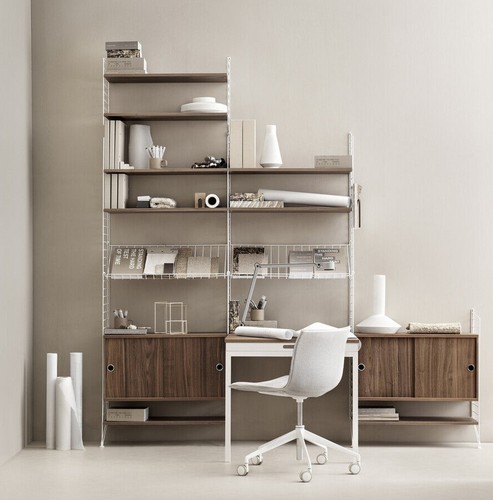 String shelving components - string,