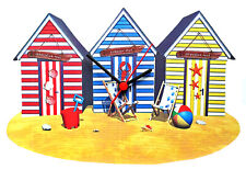 Beach Hut Clock - Beach Hut