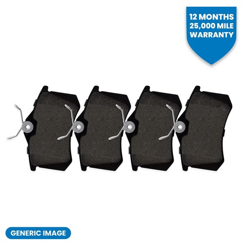 Rear brake pad set - pad,