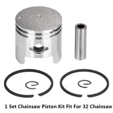 Piston & Ring Set 32mm Fit for