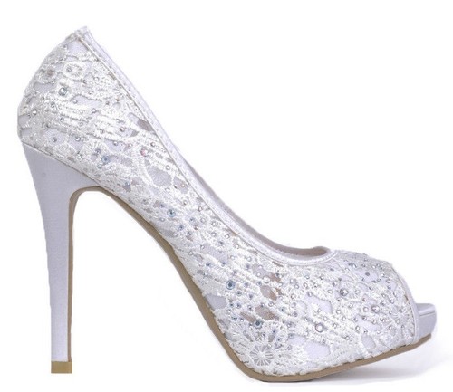 Size 7 8 white ivory - 5,