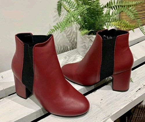 Women red black leather - women’s,