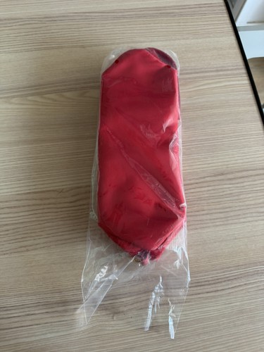 Burberry red wash bag - burberry,