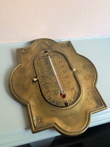 Vintage thermometer wall - thermometer,