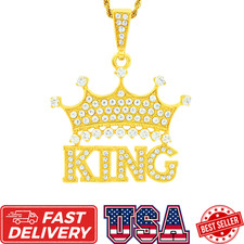 ✨ 14k Gold Tone KING Crown