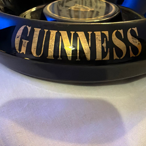 Guinness black ashtray for - black,