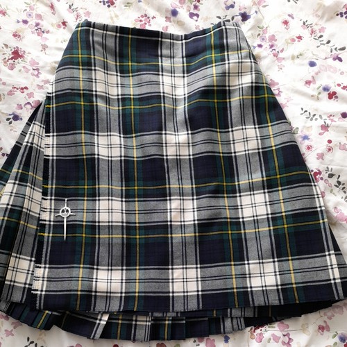 Gordon tartan wool kilt made - tartan,