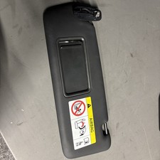 Audi A3 8V NS Left Sun Visor BLACK 8V0857551