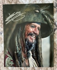 Keith Richards Hand Signed 8 X