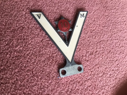 Vintage car badge - vintage,