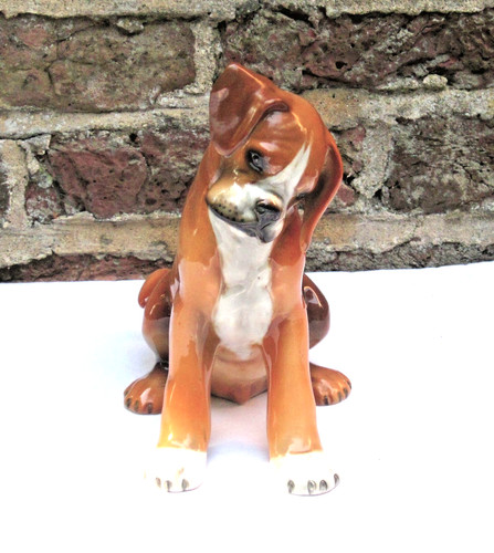 Italian porcelain boxer - italian, dog