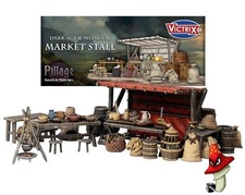 Victrix Market Stall (Medieval & Dark Ages) Pillage  28mm Scale Scenery 