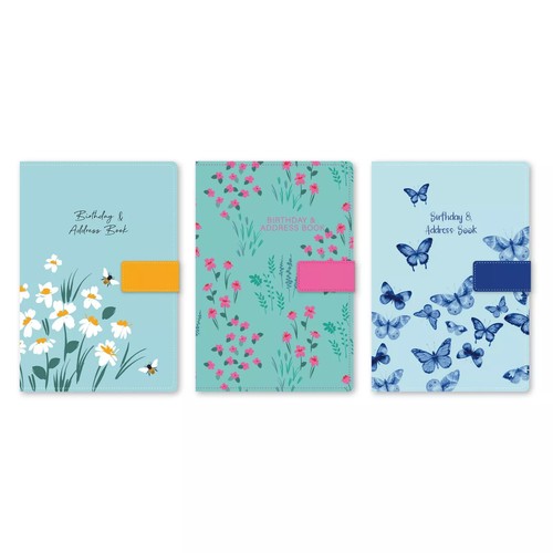 Address birthday book - &,
