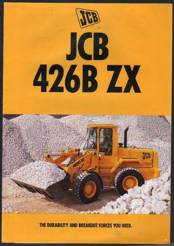 Jcb 426b wheeled loading - jcb, "426b