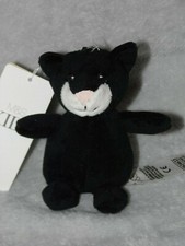 Marks and Spencer cat soft toy NEW M&S black 03624623 comforter