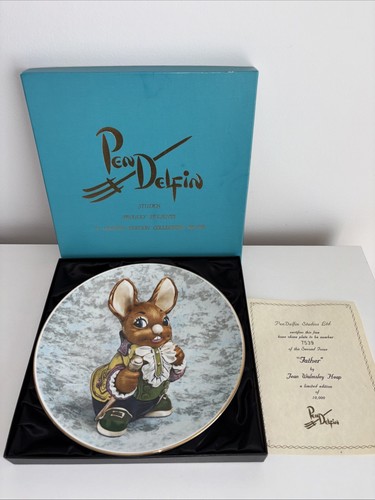 Pendelfin china plate father - pendelfin,