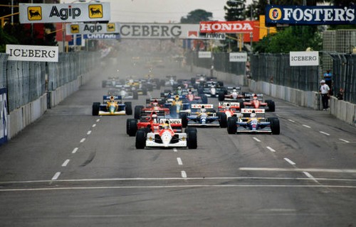 Ayrton senna mclaren mp4 - ayrton, mp4-6