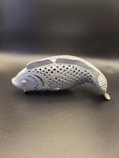 Decorative metal koi carp pot - koi,