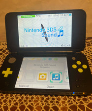 New Nintendo 2DS XL Console Black and Lime - Tested Working