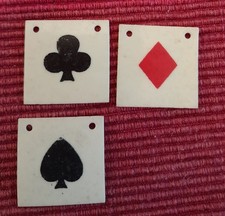 3 Plastic Vintage Trump