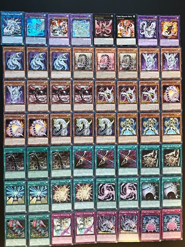 Yugioh cyber dragon deck - cyber,