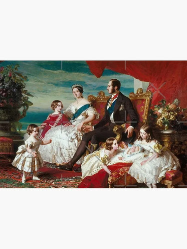Royal family 1846 - in, by