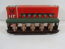 JOUEF/EGGER-BAHN - DECAUVILLE BOGIE COACH - VG BOXED COND -HOe/ OO9 NARROW GAUGE
