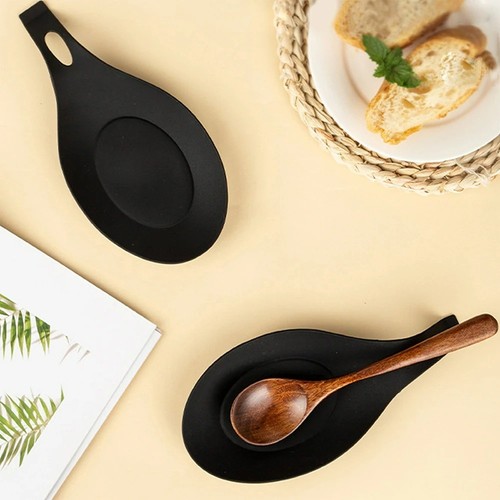 Silicone spoon rest - spoon,