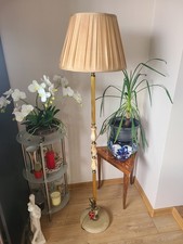 Vintage Beautiful Quality Heavy Onyx Marble  Standing Floor Lamp