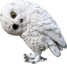 White Owl Ornament – Resin