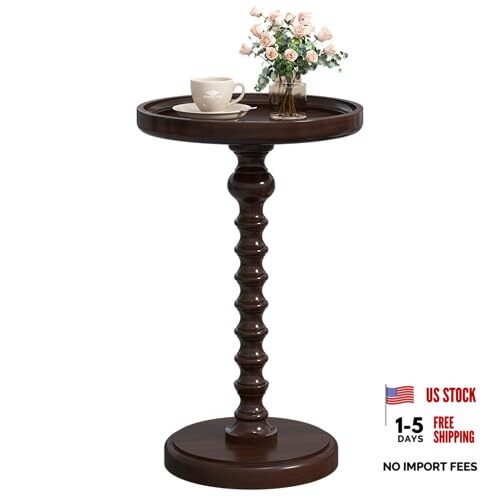 Round side table drink - side,