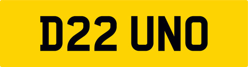 Dunno old digit dvla - dunno,