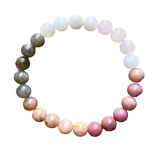 Fashionable Accessories Unisex 8MM Beaded Bracelets with Unique Stones