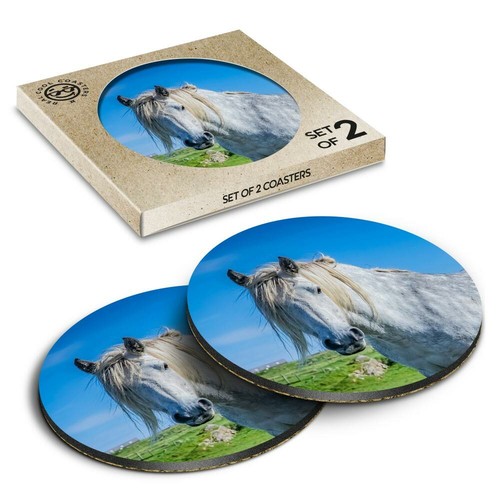 Boxed round coasters - x,