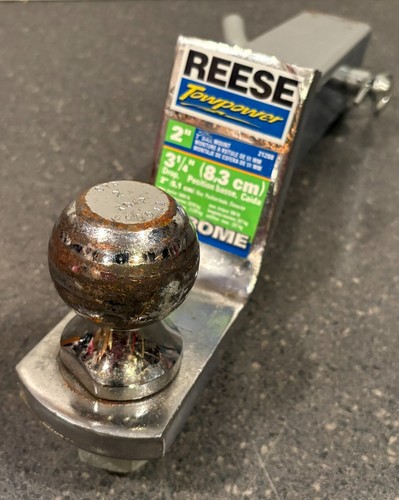 Reese chrome receiver 3 - chrome,
