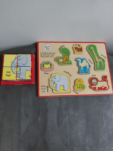 Dear zoo wooden - zoo, puzzle