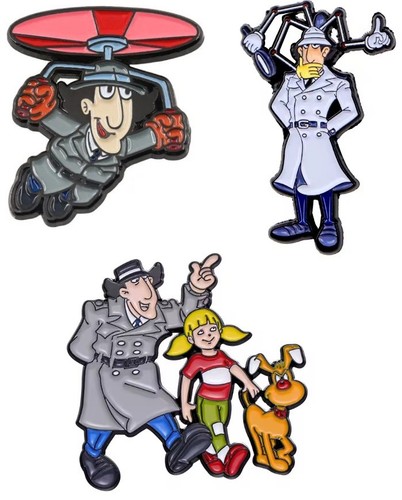 Inspector gadget enamel - gadget, pin