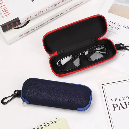 Portable zipper eyeglasses - portable,