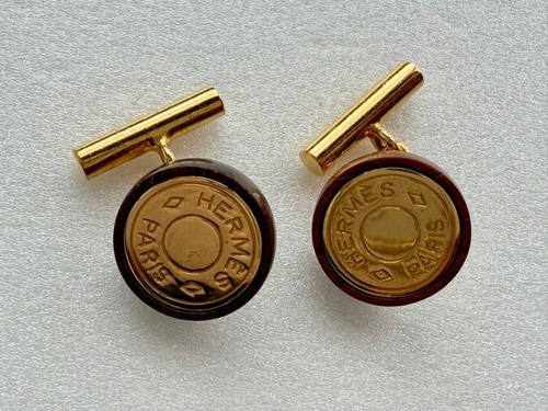 Hermes série cufflinks round - série,