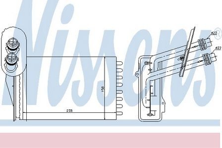 Nissens heater for - nissens,