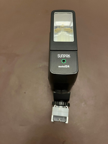 Sunpak auto 124 flash - sunpak,