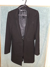 ZARA Black Longline Blazer