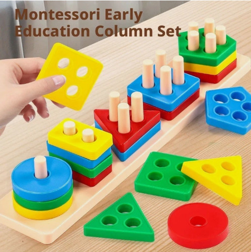 Stacking blocks colorful - stacking,